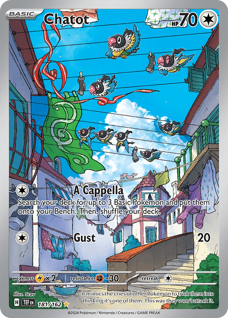 Carta Pokémon Chatot