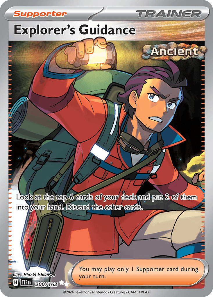 Carta Pokémon Explorer's Guidance 200