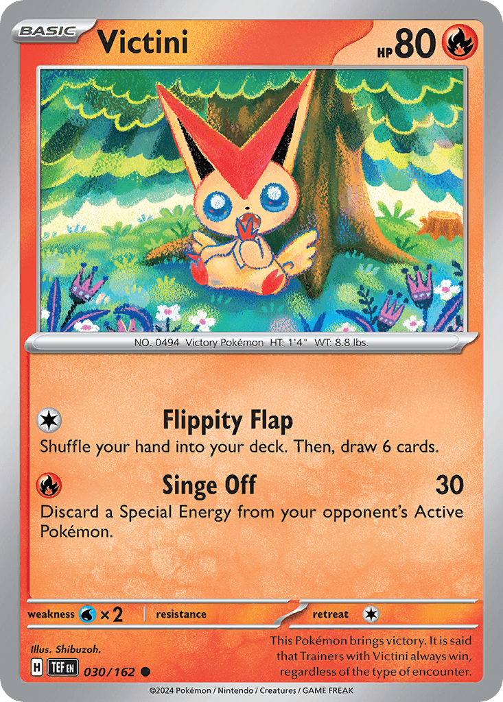 Carta Pokémon Victini