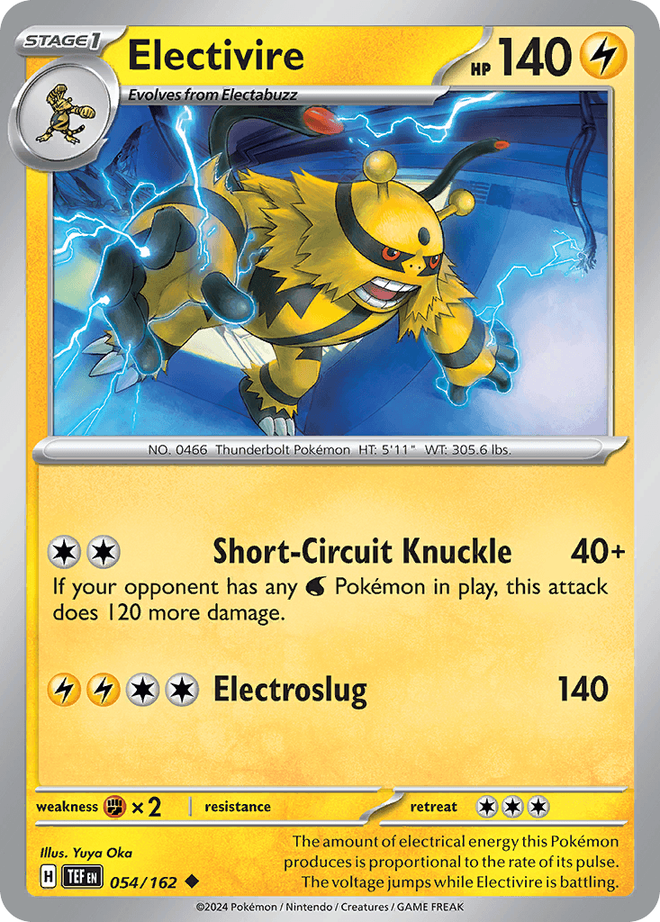 Carta Pokémon Electivire