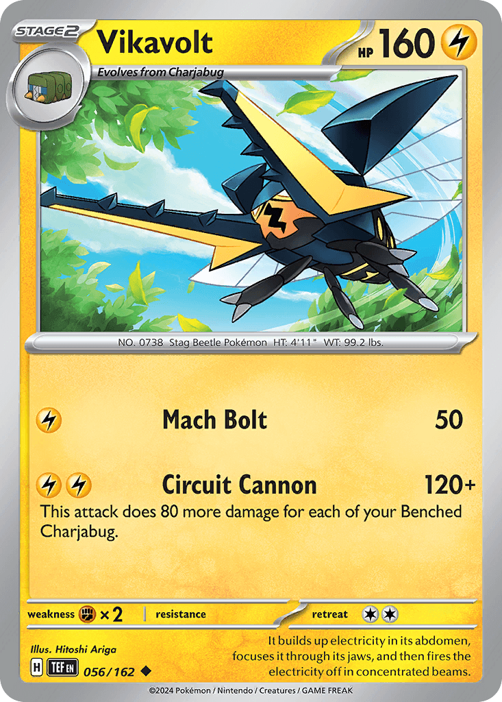 Carta Pokémon Vikavolt
