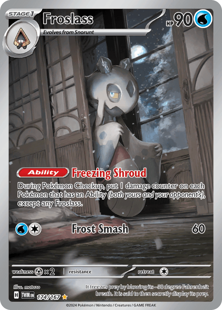 Carta Pokémon Froslass