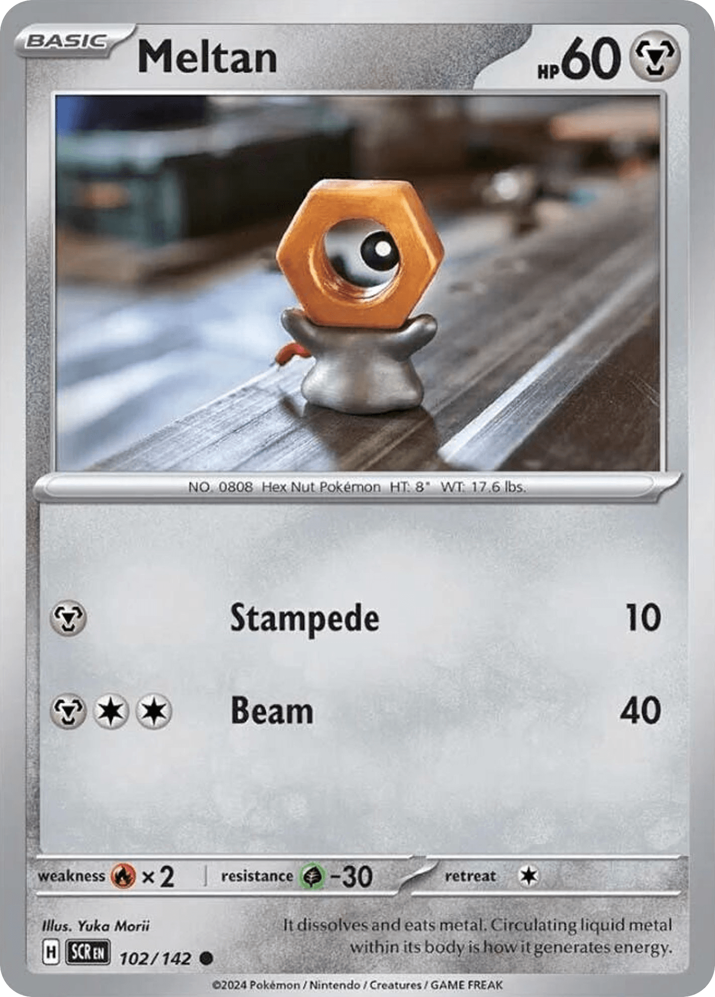 Carta Pokémon Meltan 102