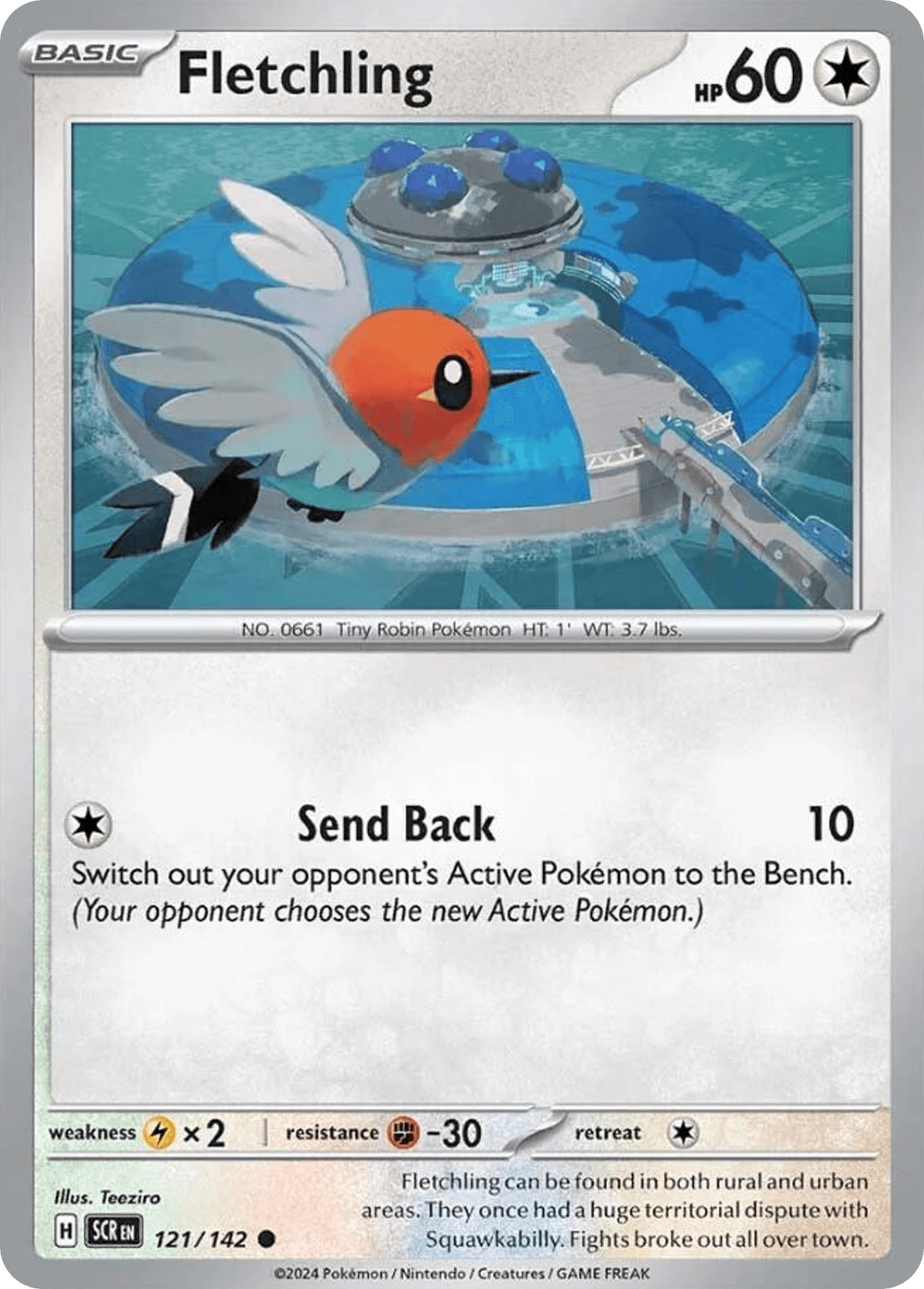Carta Pokémon Fletchling