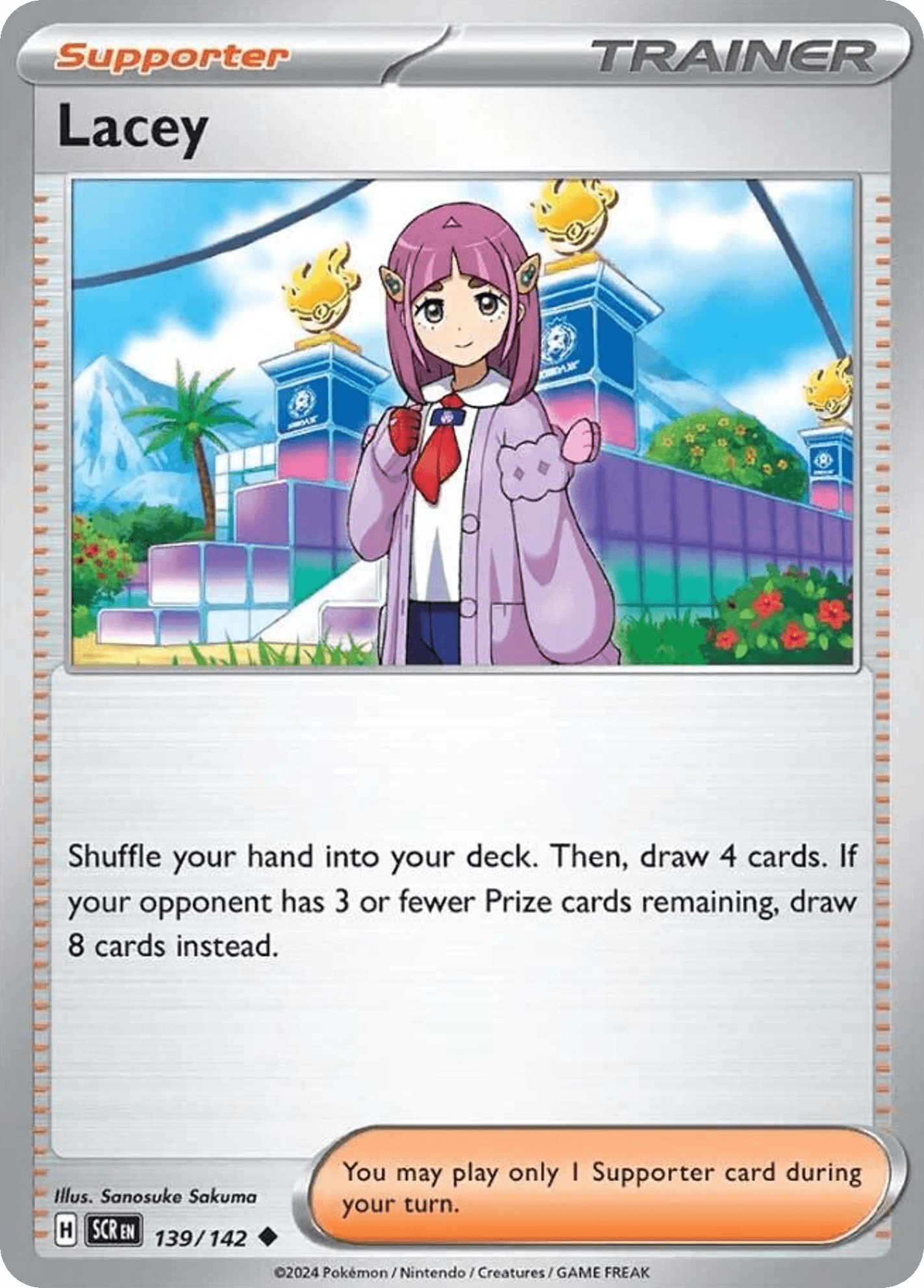 Carta Pokémon Lacey 139