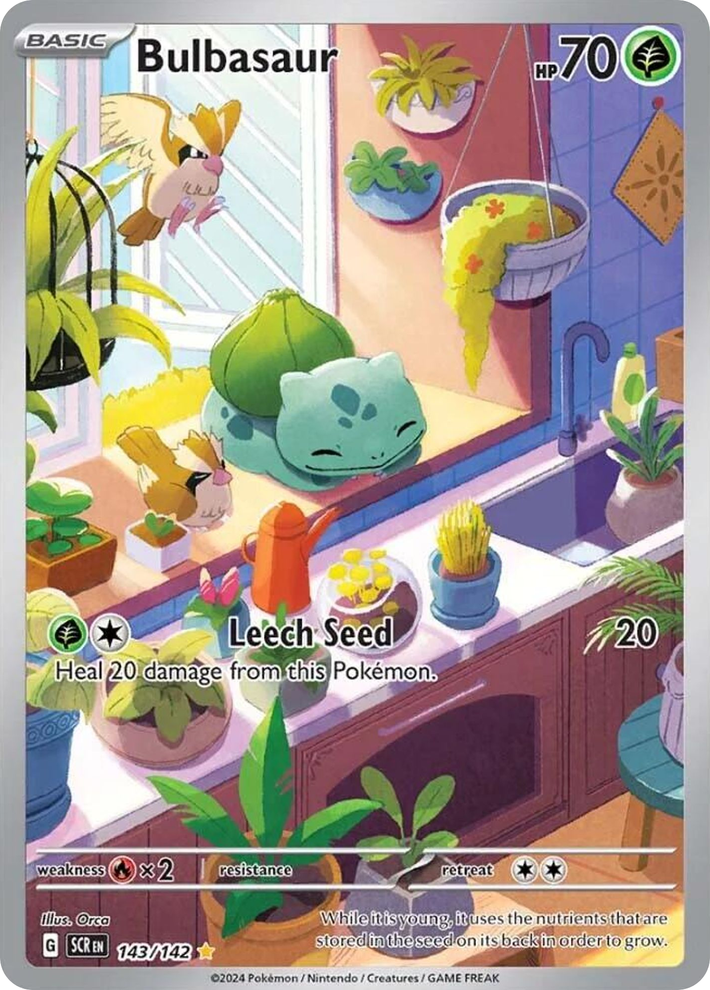 Carta Pokémon Bulbasaur