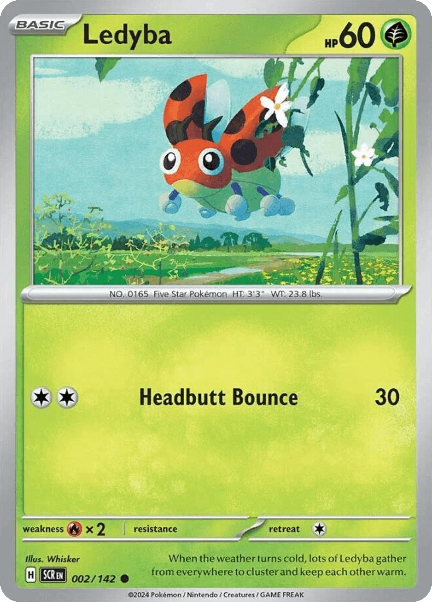Carta Pokémon Ledyba 2
