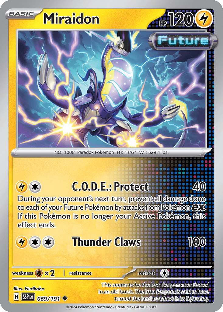 Carta Pokémon Miraidon 69