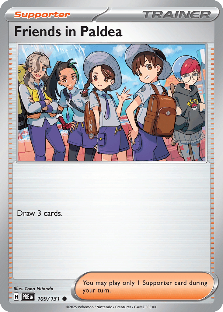 Carta Pokémon Friends in Paldea 109