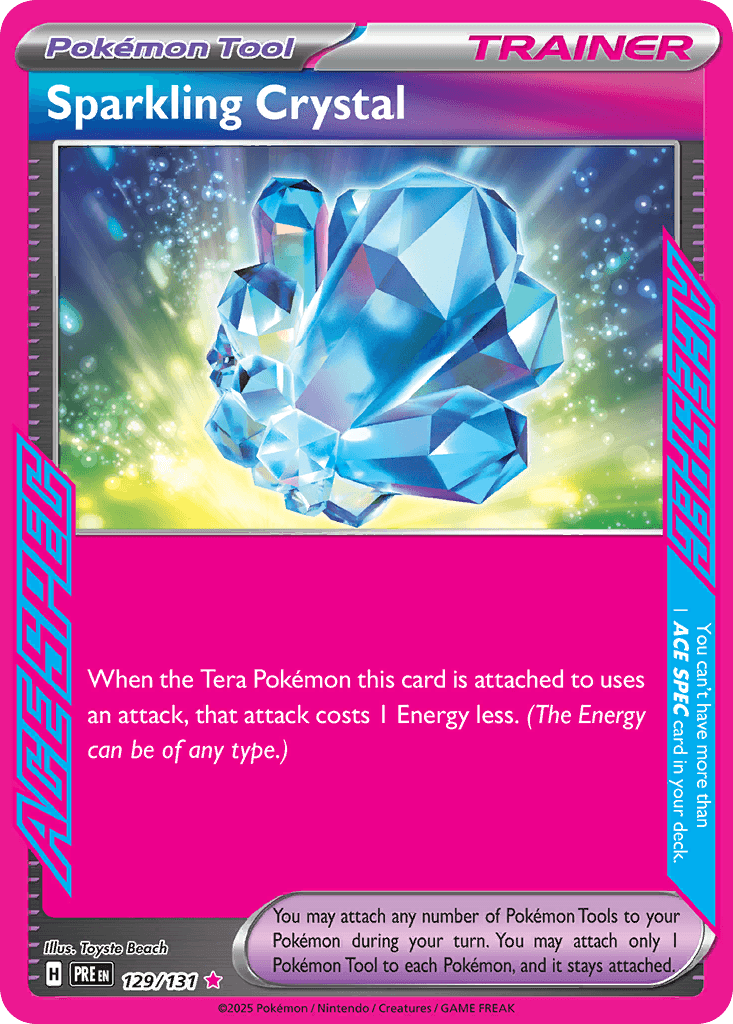Carta Pokémon Sparkling Crystal 129