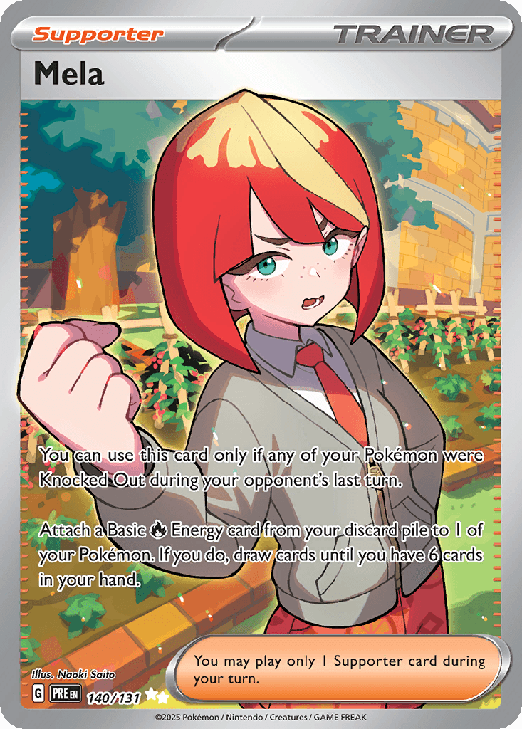 Carta Pokémon Mela 140