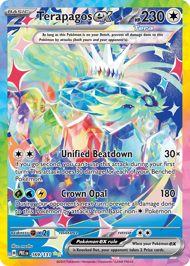 Carta Pokémon Terapagos ex 169