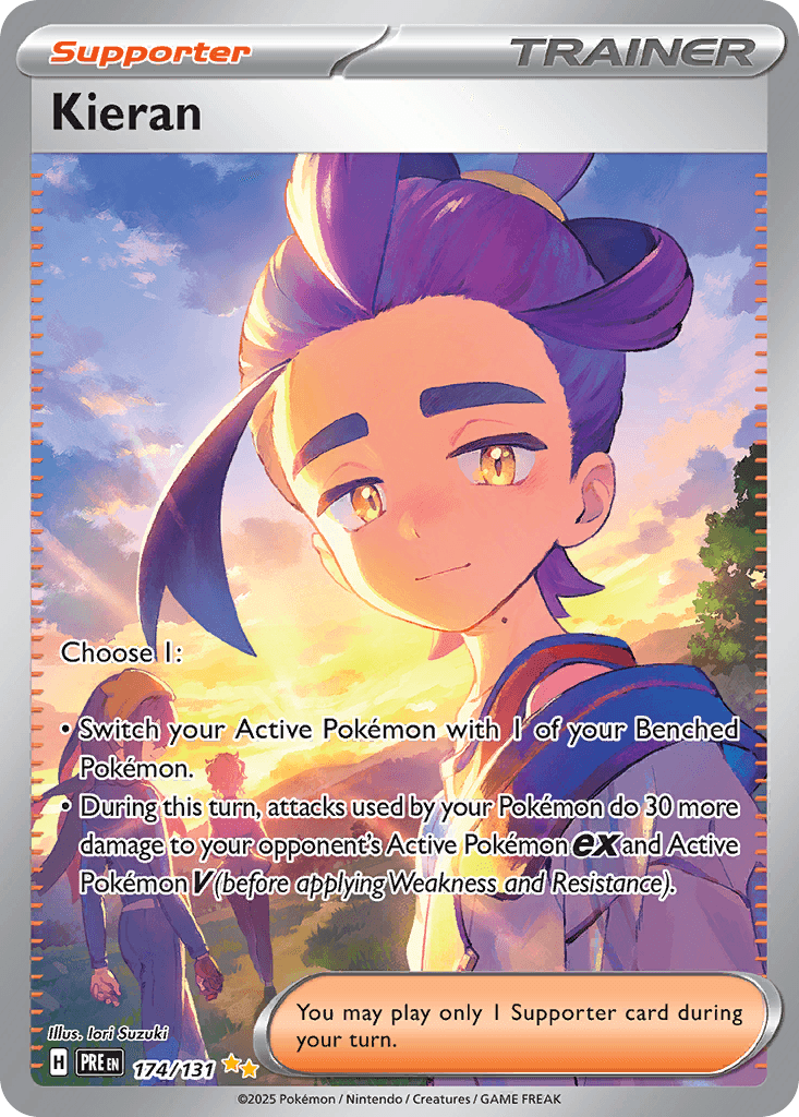 Carta Pokémon Kieran 174