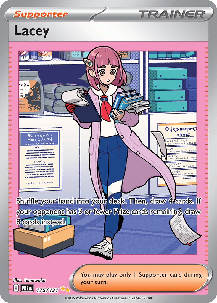 Carta Pokémon Lacey 175