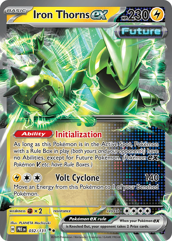 Carta Pokémon Iron Thorns ex 32