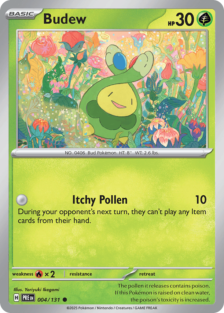 Carta Pokémon Budew 4