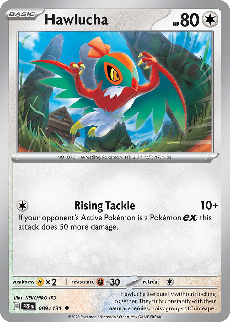 Carta Pokémon Hawlucha 89
