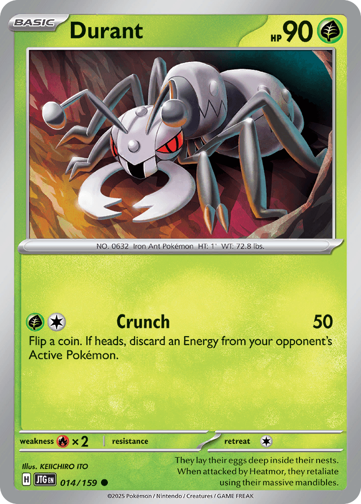 Carta Pokémon Durant