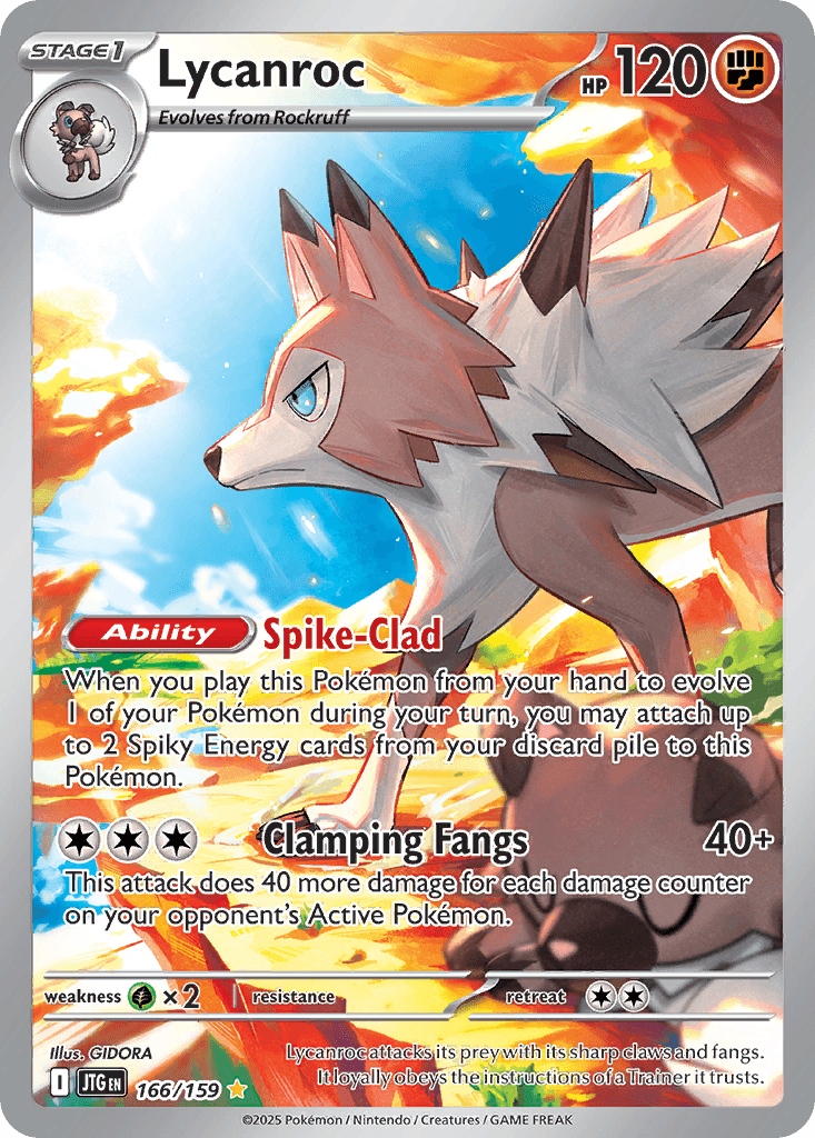 Carta Pokémon Lycanroc