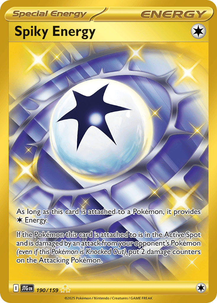 Carta Pokémon Spiky Energy 190