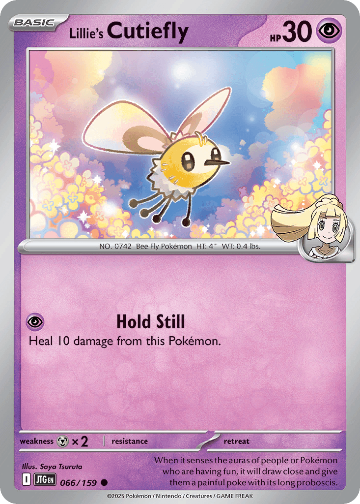 Carta Pokémon Lillie's Cutiefly 66