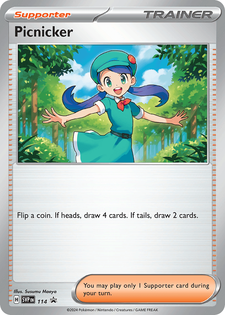 Carta Pokémon Picnicker 114