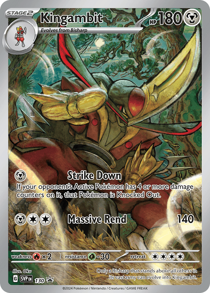 Carta Pokémon Kingambit