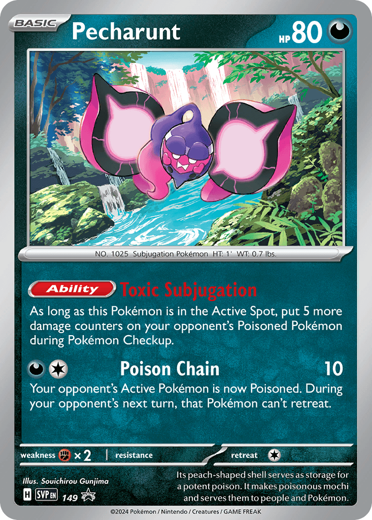 Carta Pokémon Pecharunt