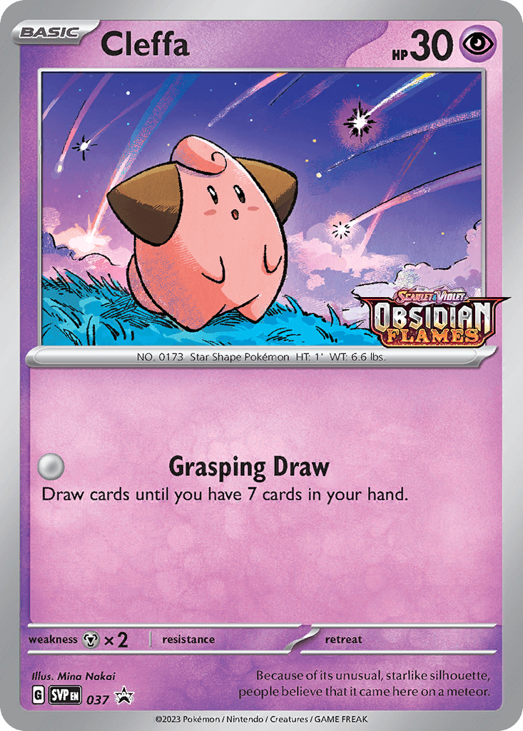 Carta Pokémon Cleffa 37
