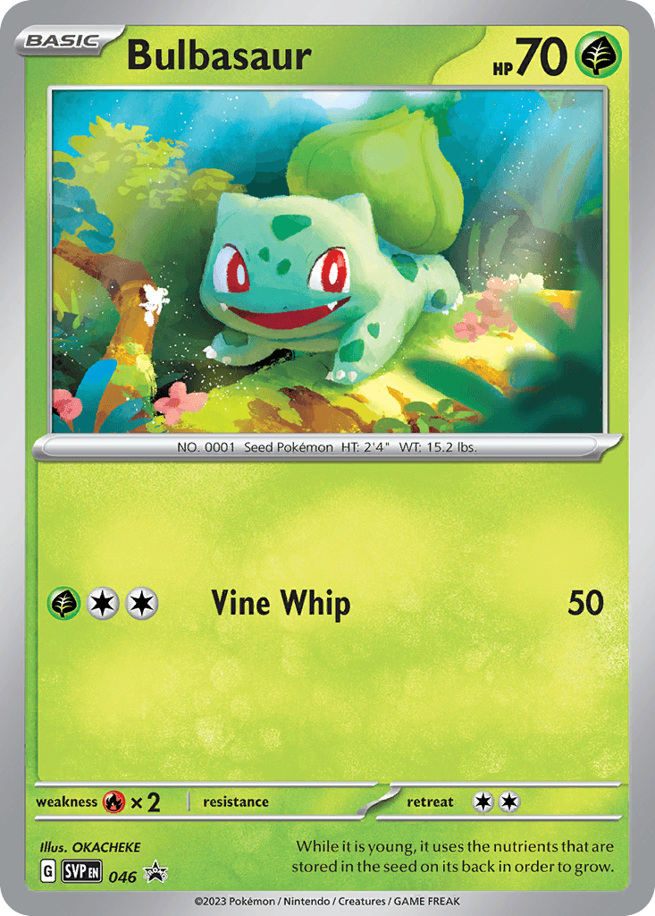 Carta Pokémon Bulbasaur