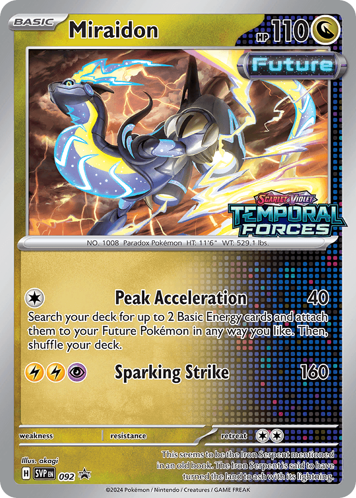 Carta Pokémon Miraidon 92