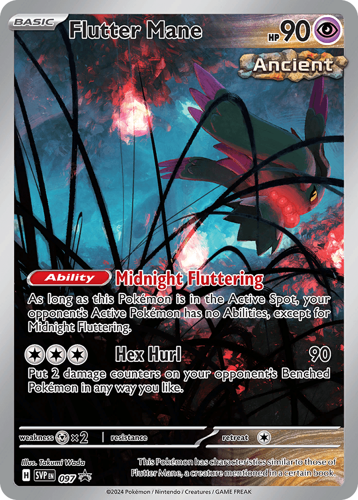Carta Pokémon Flutter Mane 97