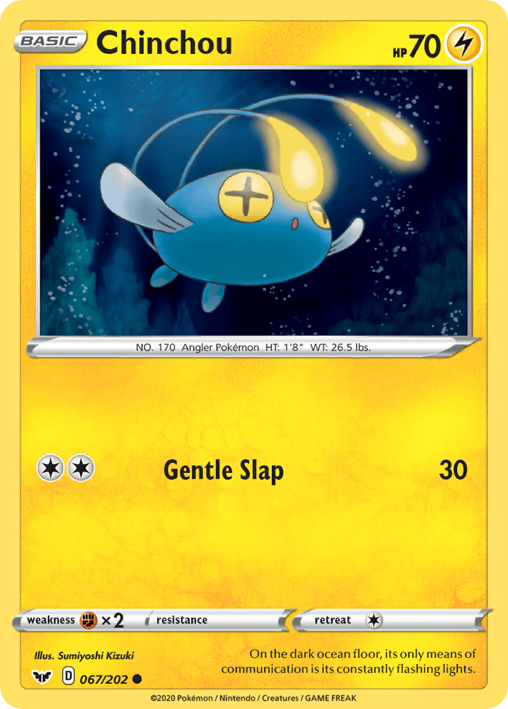 Carta Pokémon Chinchou