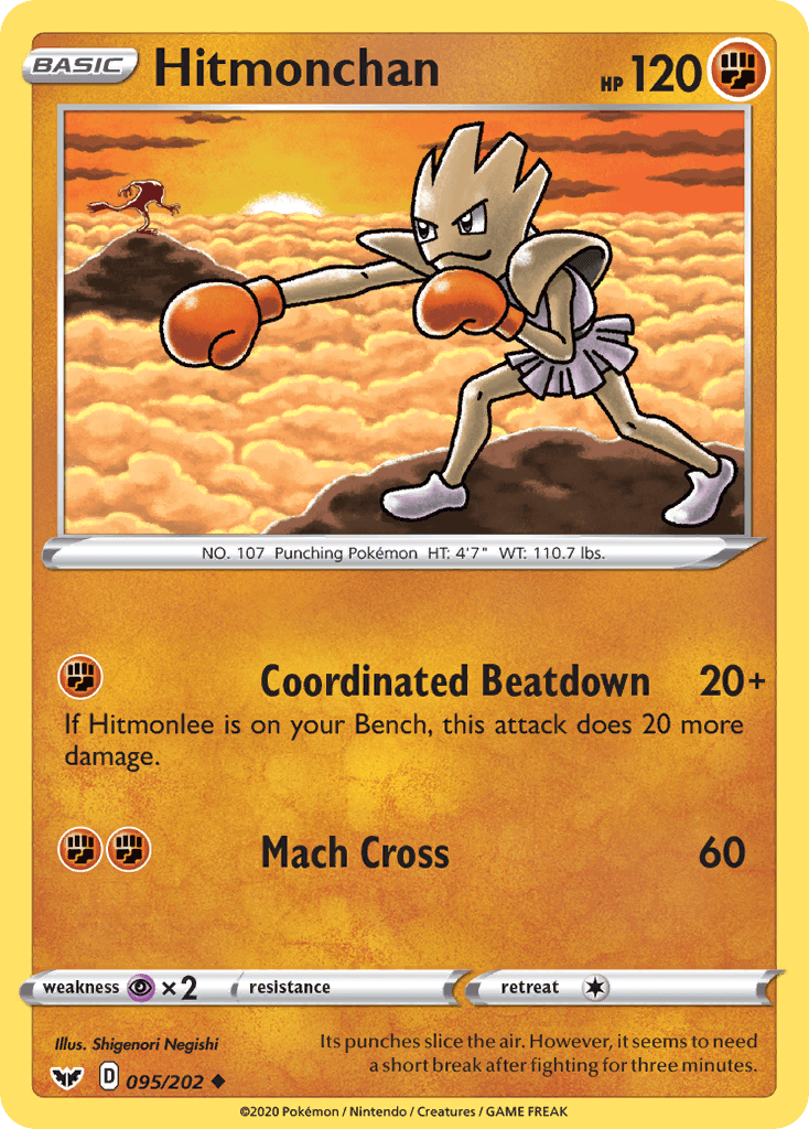 Carta Pokémon Hitmonchan