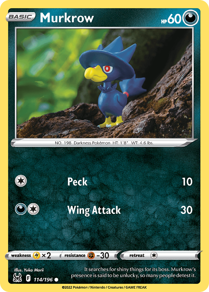 Carta Pokémon Murkrow