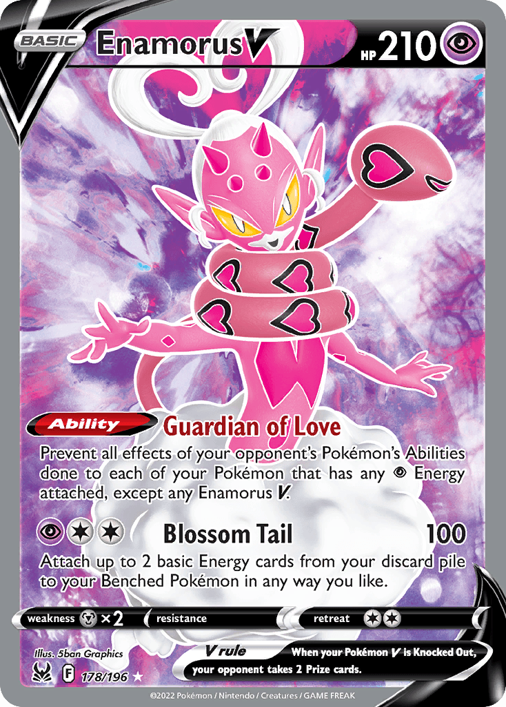 Carta Pokémon Enamorus V 178