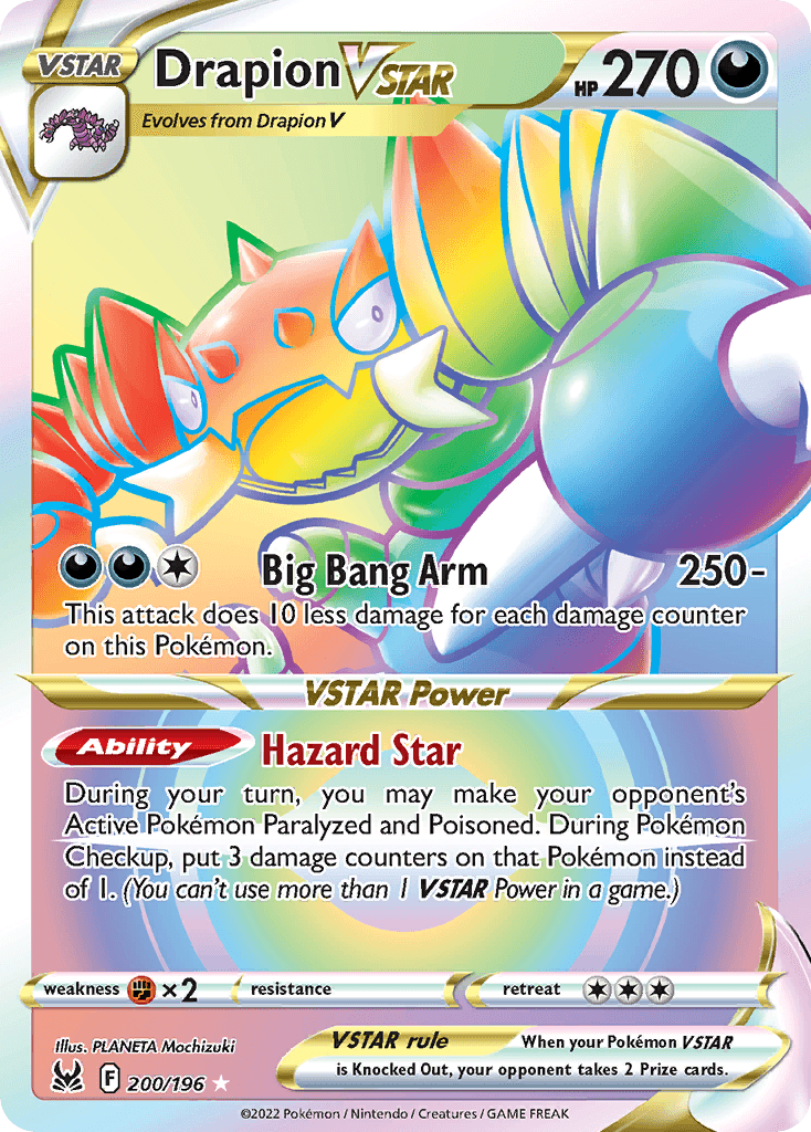 Carta Pokémon Drapion VSTAR