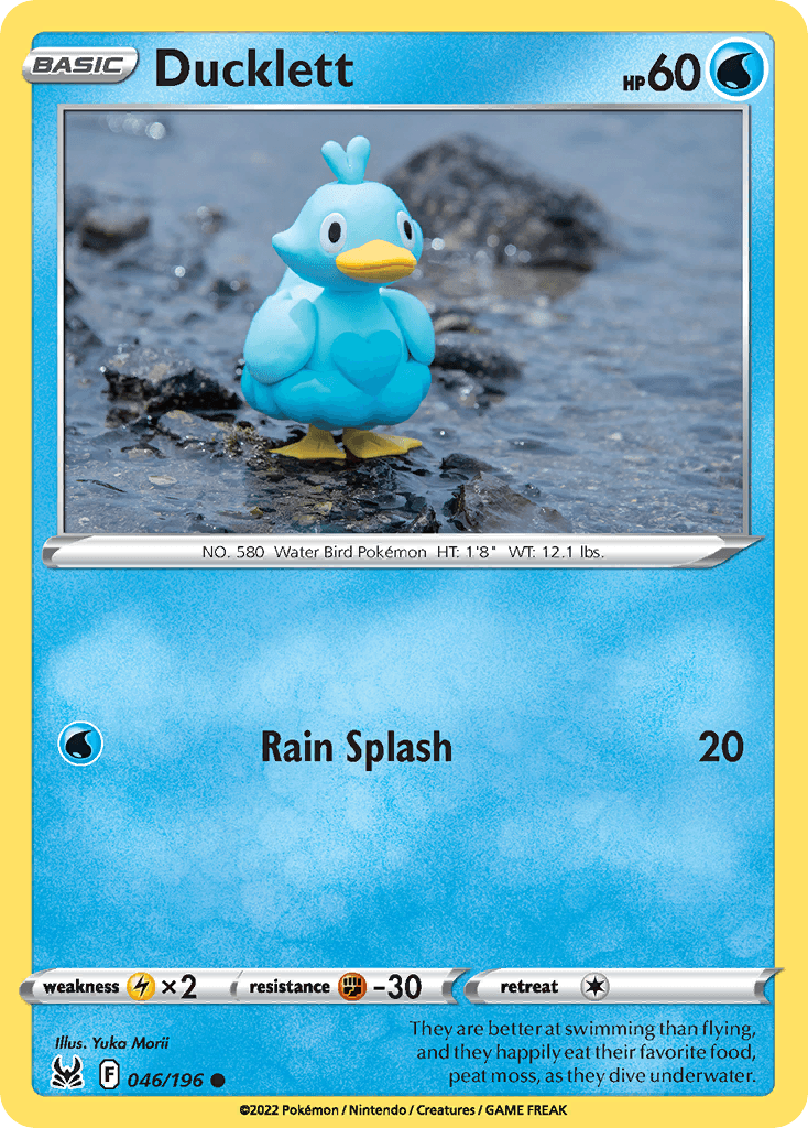 Carta Pokémon Ducklett 46