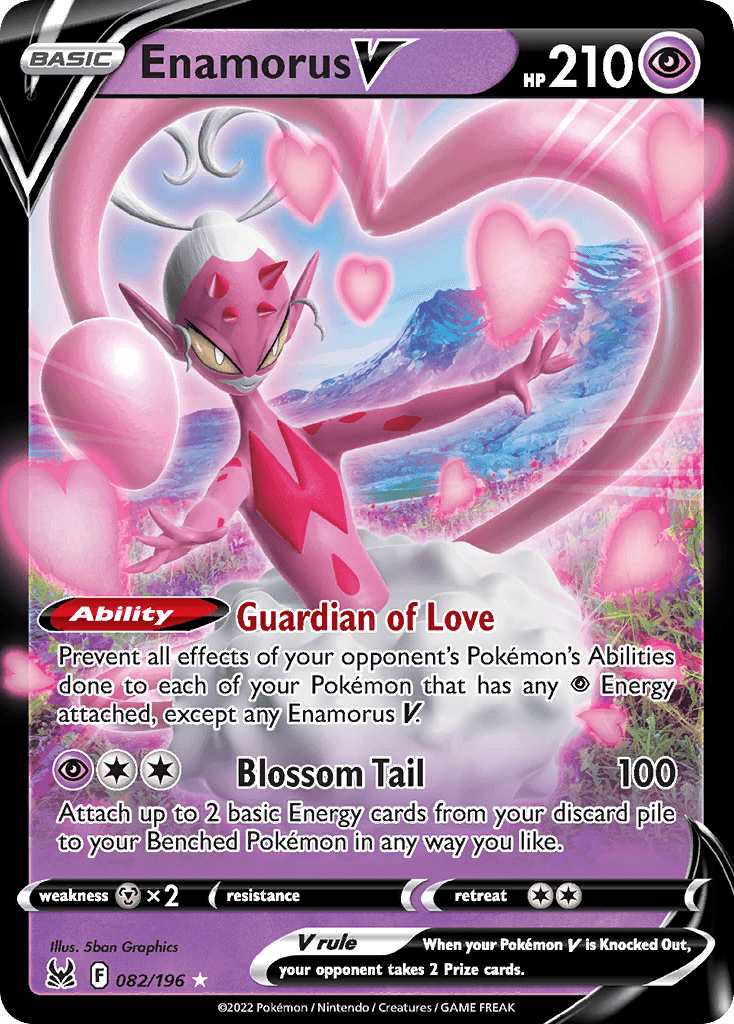 Carta Pokémon Enamorus V 82