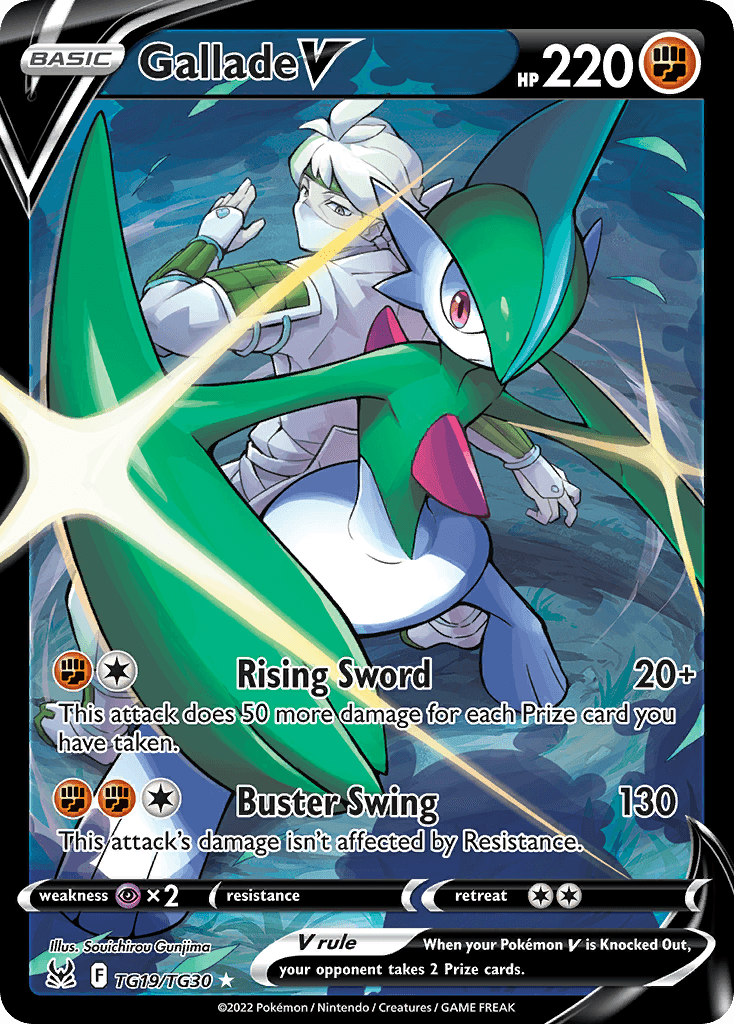 Carta Pokémon Gallade V