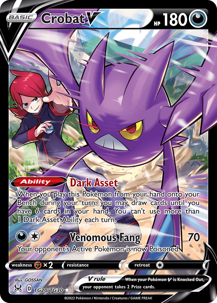 Carta Pokémon Crobat V