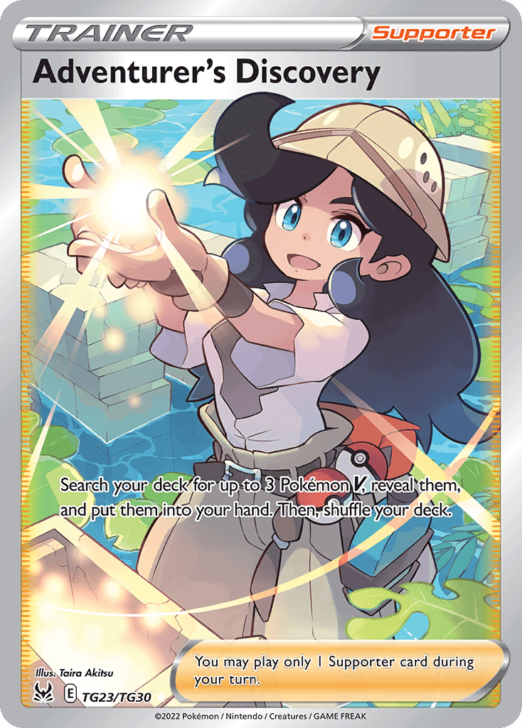 Carta Pokémon Adventurer's Discovery TG23