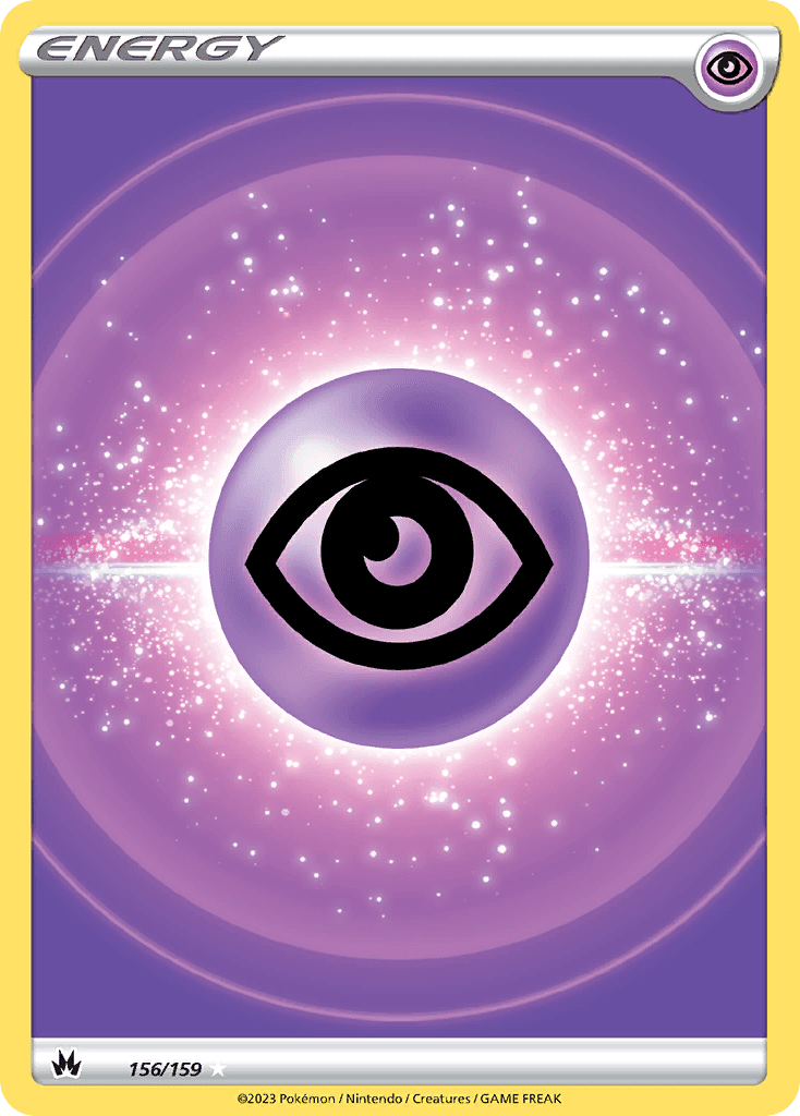 Carta Pokémon Psychic Energy 156 de Crown Zenith