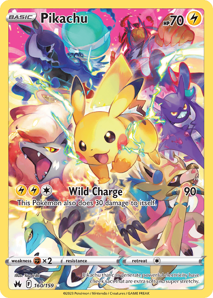 Carta Pokémon Pikachu