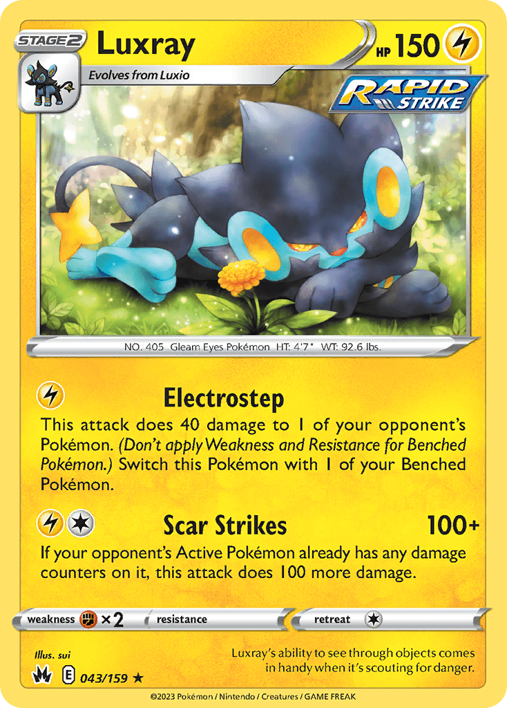 Carta Pokémon Luxray