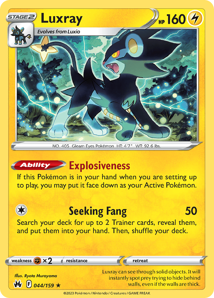 Carta Pokémon Luxray