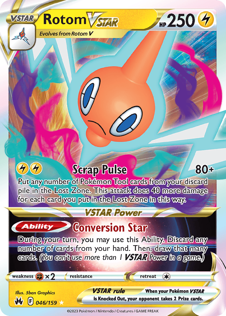 Carta Pokémon Rotom VSTAR