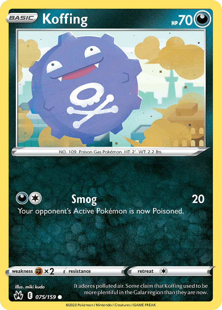 Carta Pokémon Koffing