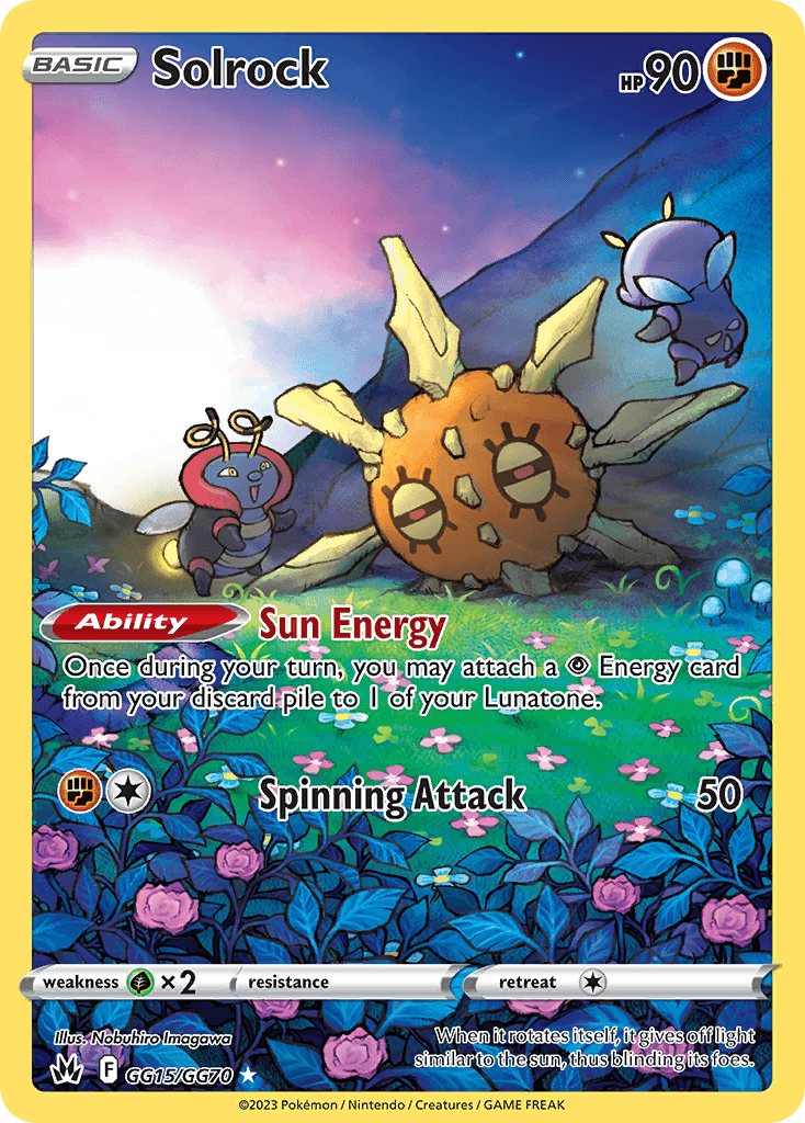 Carta Pokémon Solrock