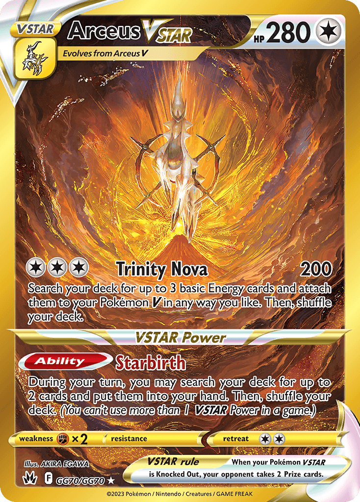Carta Pokémon Arceus VSTAR